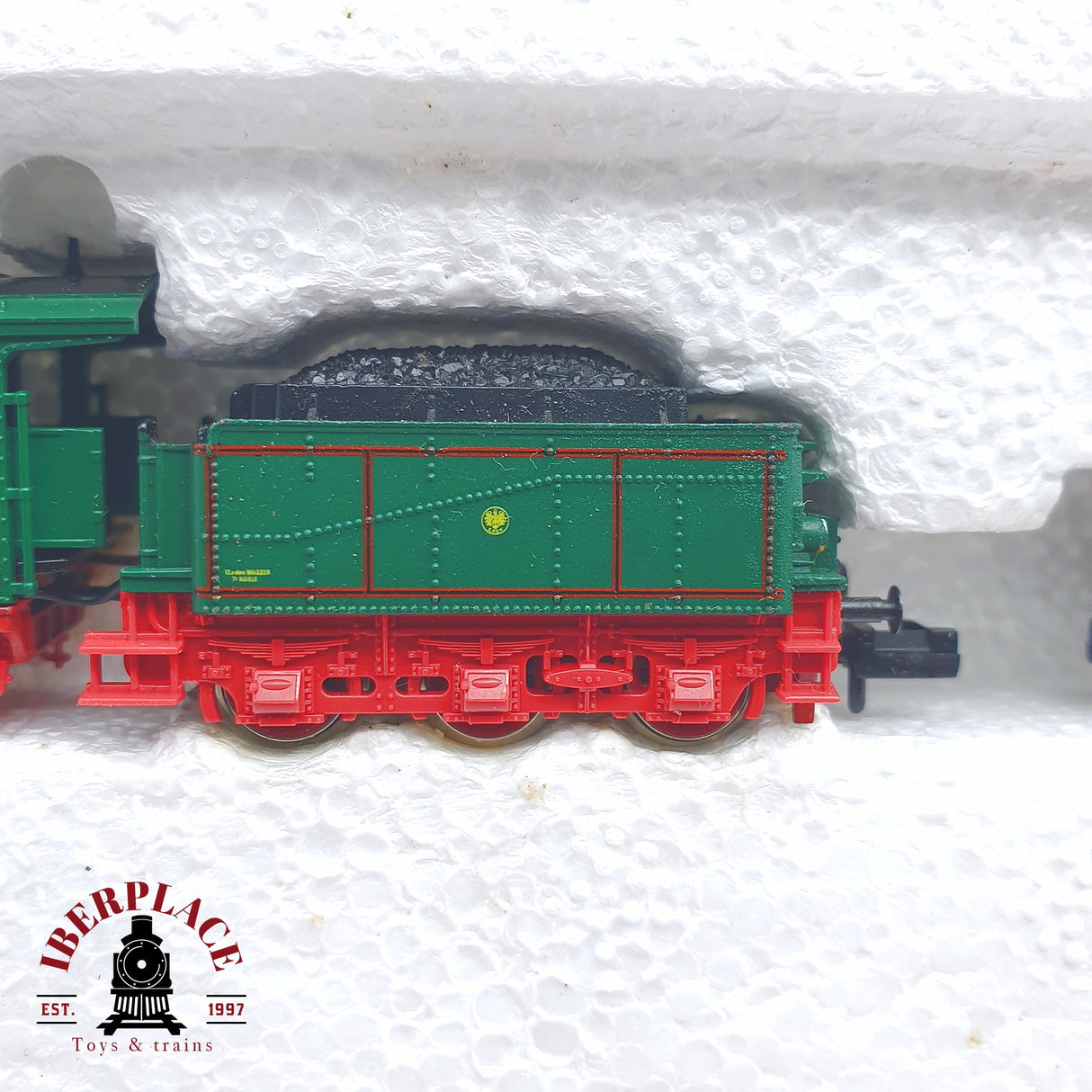 ♻️ 2 mano - Fleischmann 7883 set Locomotora K.P.E.V 3915 N escala 1:160 TEN06