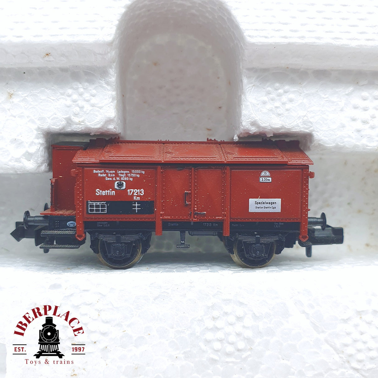 ♻️ 2 mano - Fleischmann 7883 set Locomotora K.P.E.V 3915 N escala 1:160 TEN06