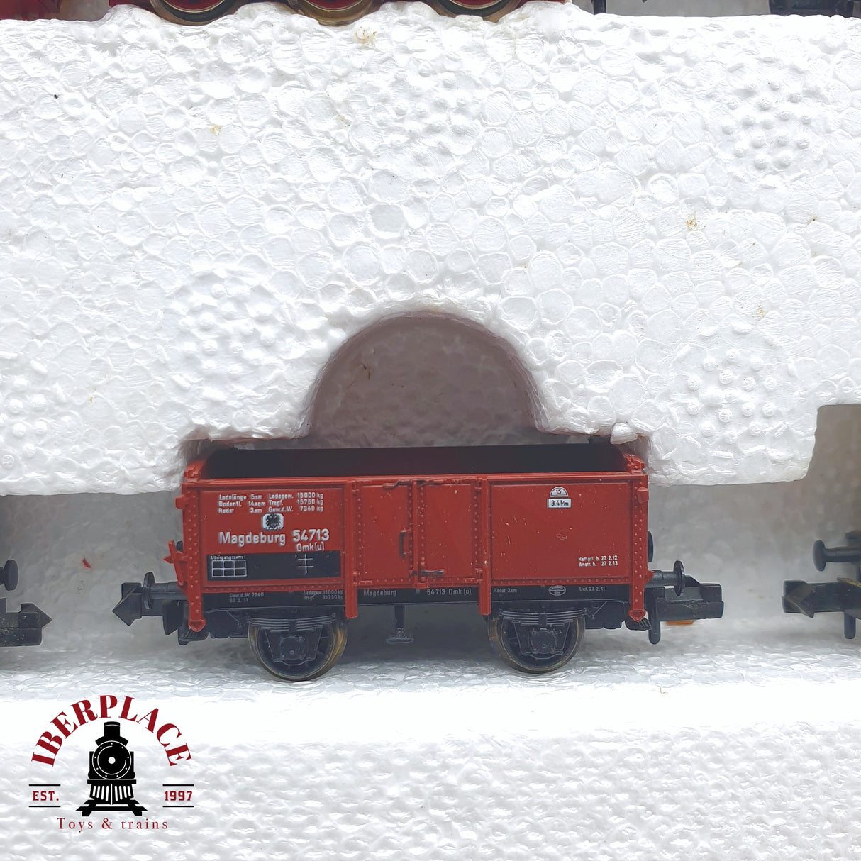 ♻️ 2 mano - Fleischmann 7883 set Locomotora K.P.E.V 3915 N escala 1:160 TEN06