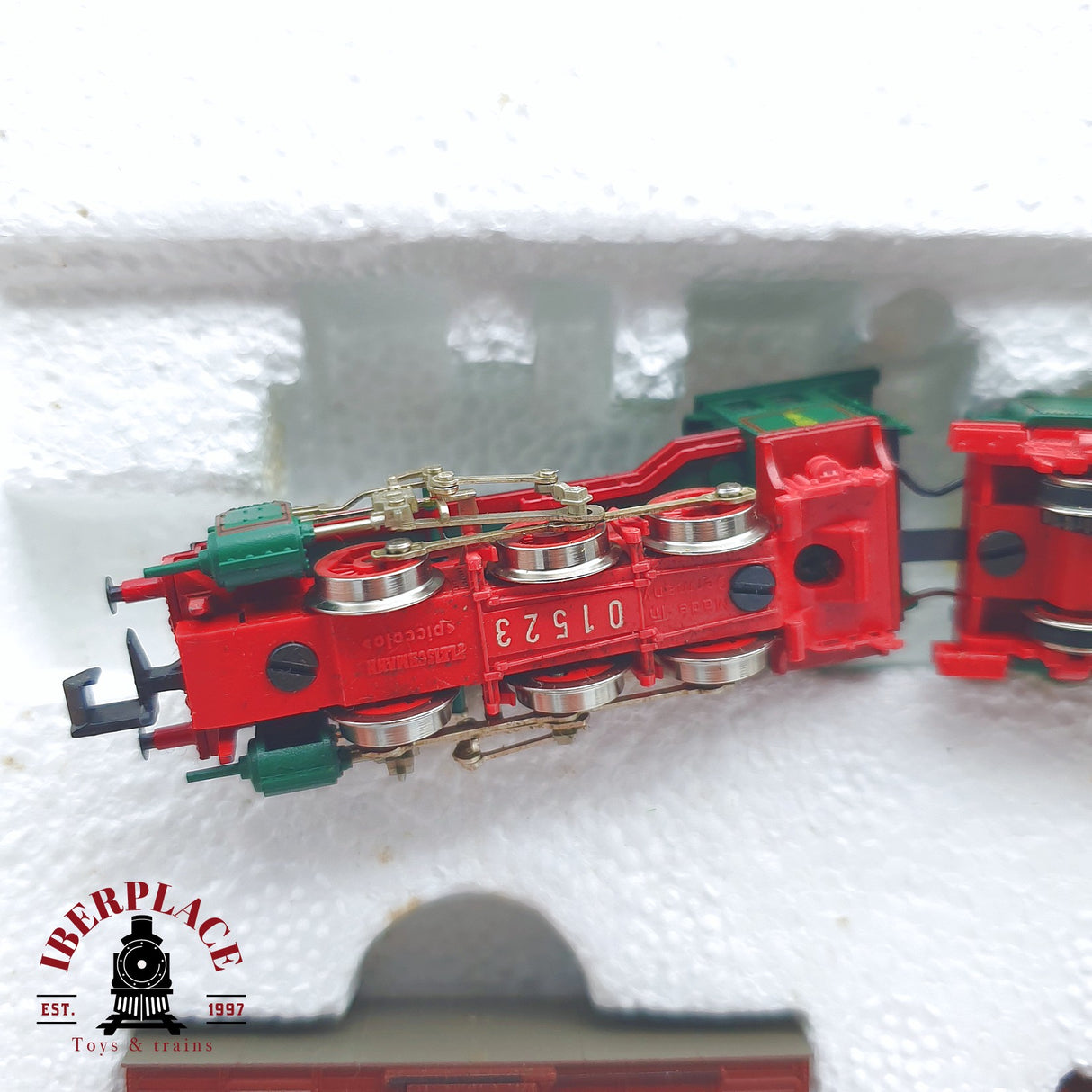 ♻️ 2 mano - Fleischmann 7883 set Locomotora K.P.E.V 3915 N escala 1:160 TEN06