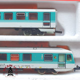 ♻️ 2 mano - Fleischmann 7428 Locomotora con remolque DB N escala 1:160 TEN06