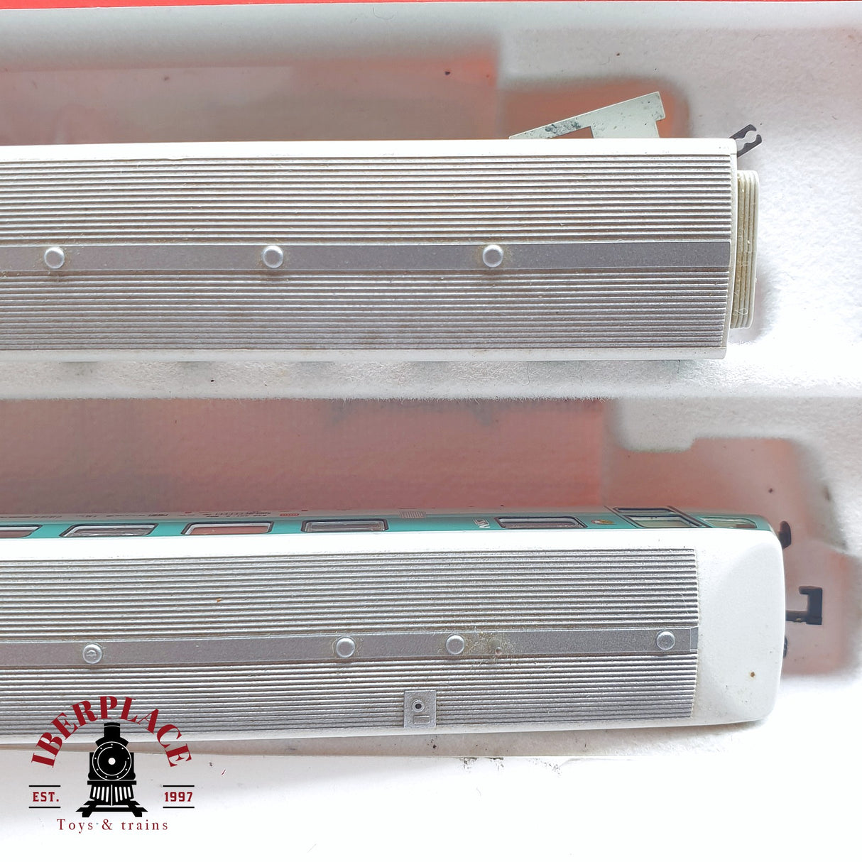 ♻️ 2 mano - Fleischmann 7428 Locomotora con remolque DB N escala 1:160 TEN06