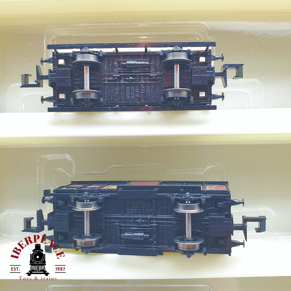 ♻️ 2 mano - Minitrix 11012 Set Locomotora K.P.E.V 6081 N escala 1:160 TEN06