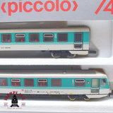 ♻️ 2 mano - Fleischmann 7428 Locomotora con remolque DB N escala 1:160 TEN06