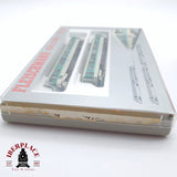 ♻️ 2 mano - Fleischmann 7428 Locomotora con remolque DB N escala 1:160 TEN06