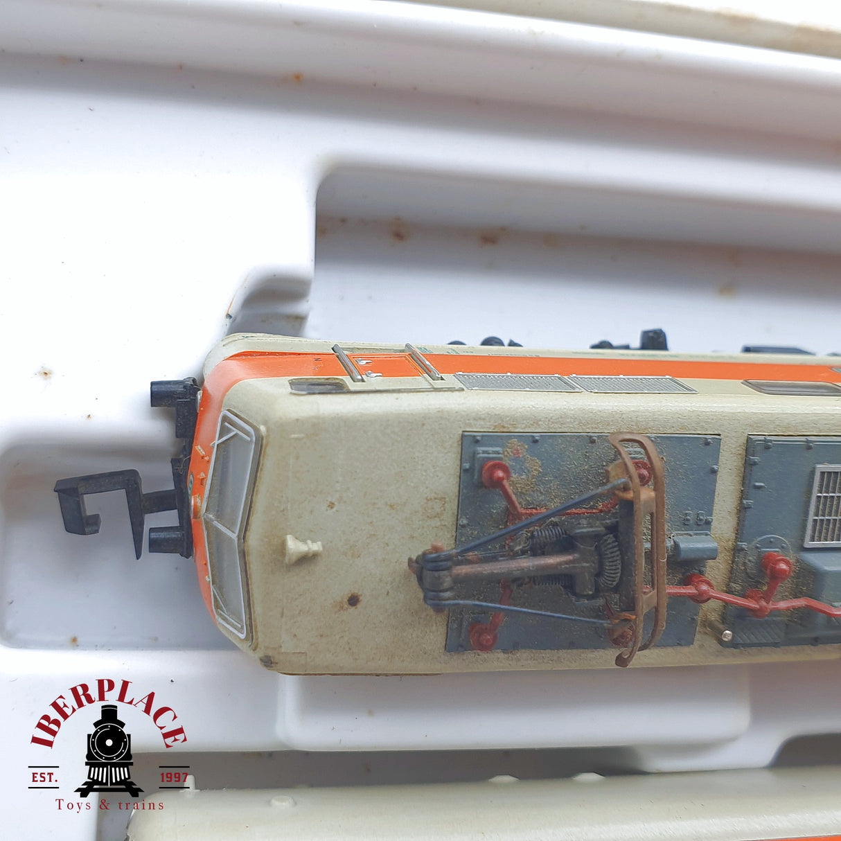 ♻️ 2 mano - Minitrix 51 1027 20 Set Locomotora BR 111 DB 20 Jahre N escala 1:160 TEN06