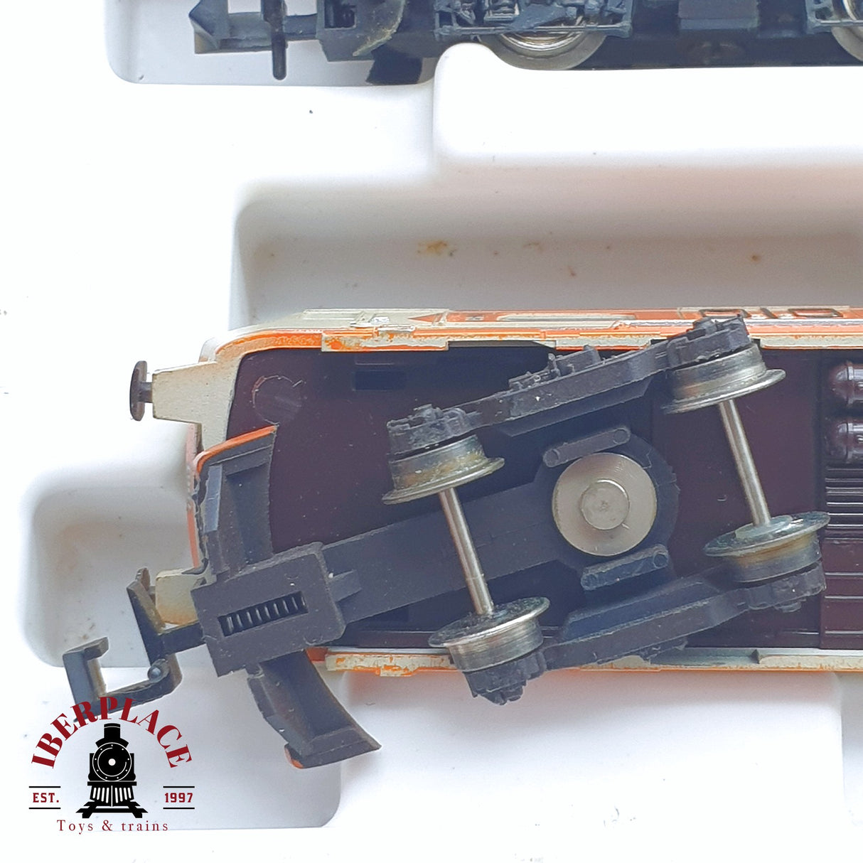 ♻️ 2 mano - Minitrix 51 1027 20 Set Locomotora BR 111 DB 20 Jahre N escala 1:160 TEN06