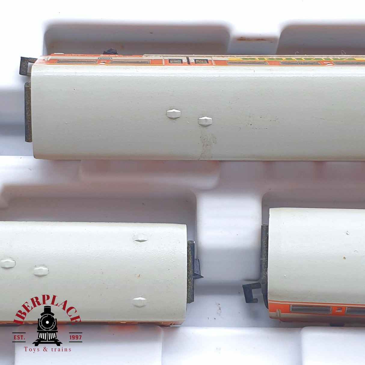 ♻️ 2 mano - Minitrix 51 1027 20 Set Locomotora BR 111 DB 20 Jahre N escala 1:160 TEN06