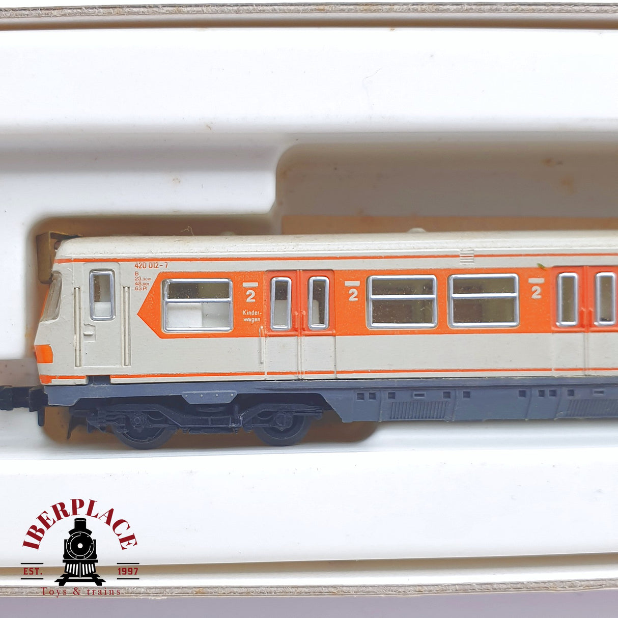 ♻️ 2 mano - Arnold 2950 Locomotora ET 420 DB N escala 1:160 TEN06