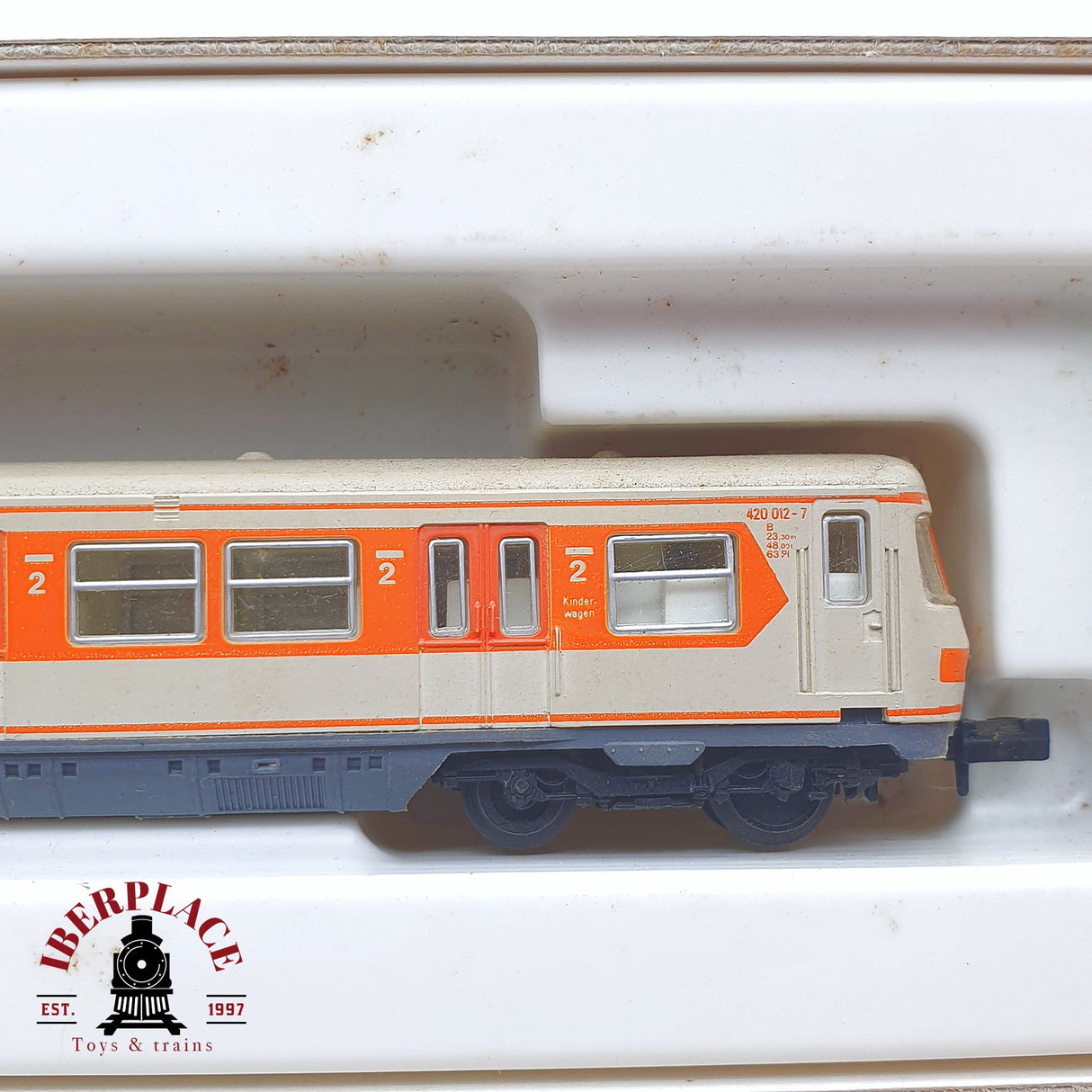 ♻️ 2 mano - Arnold 2950 Locomotora ET 420 DB N escala 1:160 TEN06