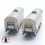 ♻️ 2 mano - Minitrix 13913K vagones cerveceros Lederer DB N escala 1:160 TEN06