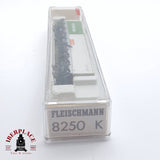 ♻️ 2 mano - Fleischmann 8250K vagón estacas con contenedores evergreen DB N escala 1:160 TEN06