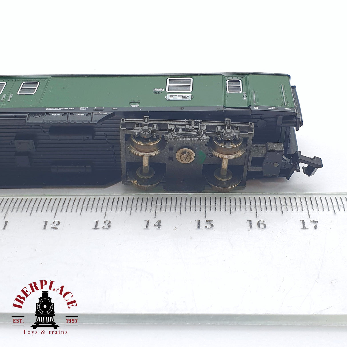 ♻️ 2 mano - Fleischmann 8102 vagón correos Deutsche Bundespost DB N escala 1:160 TEN06