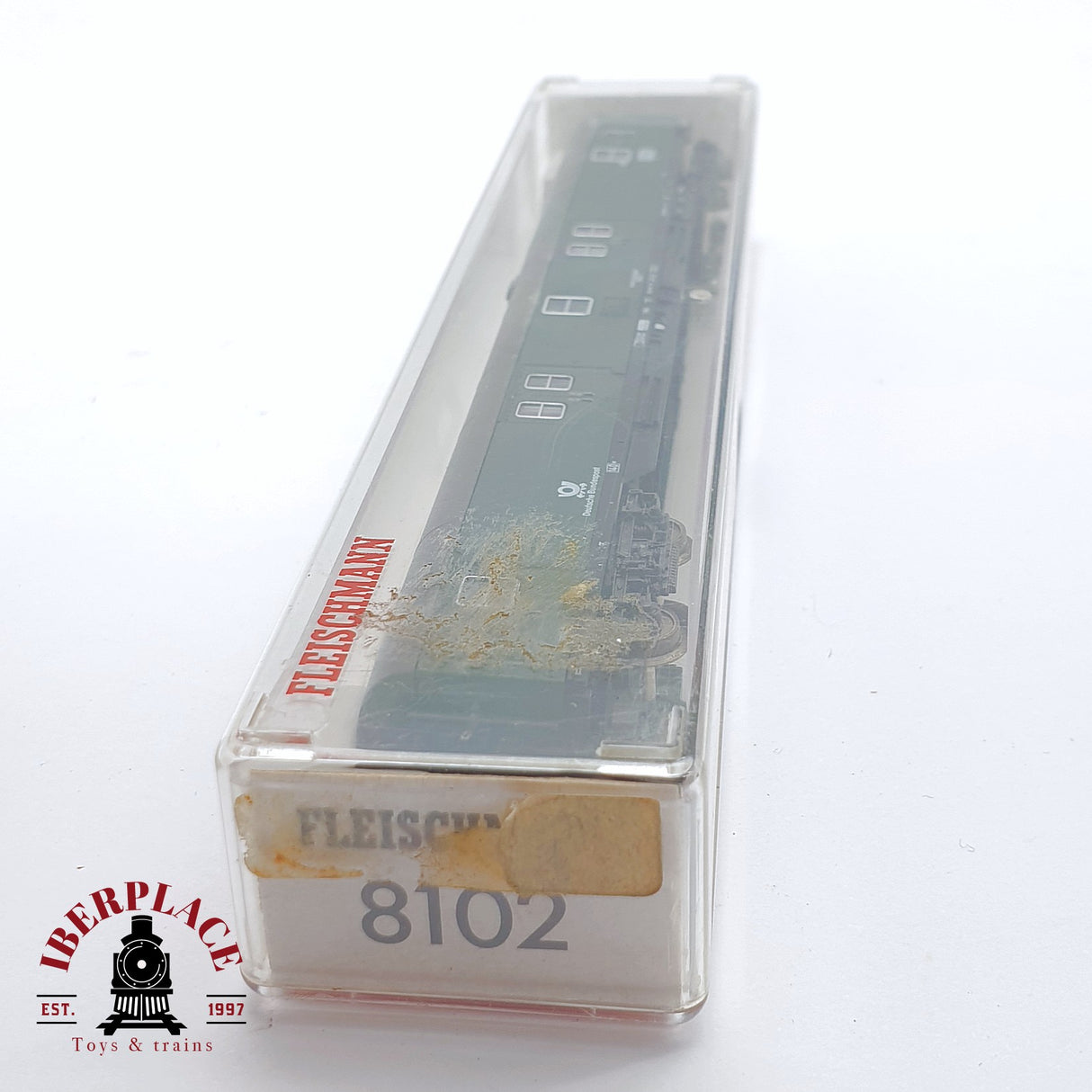 ♻️ 2 mano - Fleischmann 8102 vagón correos Deutsche Bundespost DB N escala 1:160 TEN06