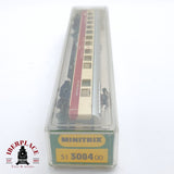 ♻️ 2 mano - Minitrix 51 3084 00 vagón restaurante DB Trans Europ Express N escala 1:160 TEN06