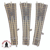 ♻️ 2 mano - 3x Fleischmann 9170 desvíos a la izquierda N escala 1:160 TEN06