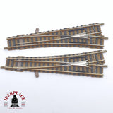 ♻️ 2 mano - 2x Fleischmann 9170 9171 desvíos R y L N escala 1:160 TEN06 3/3