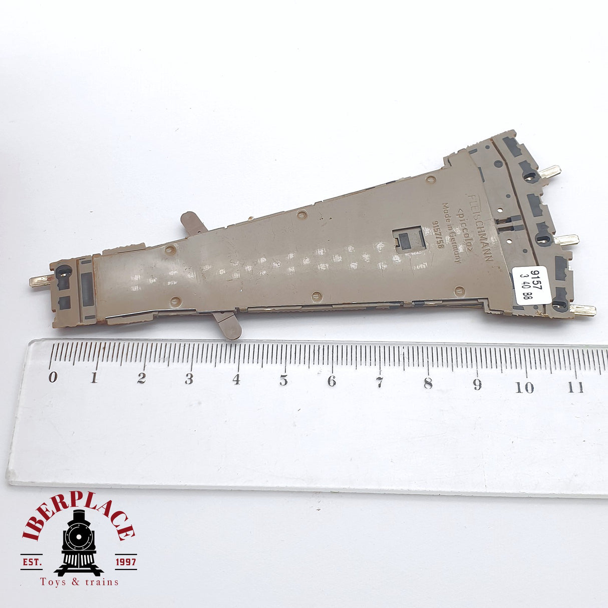 ♻️ 2 mano - Fleischmann 9157 Desvío de tres vías N escala 1:160 TEN06 3/3