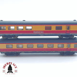 ♻️ 2 mano - Roco set locomotora Trans Europ Express DB VT 11 5011 N escala 1:160 TEN06