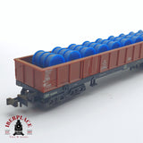 ♻️ 2 mano - Minitrix 51 3521 00 vagón mercancía DB N escala 1:160 TEN06