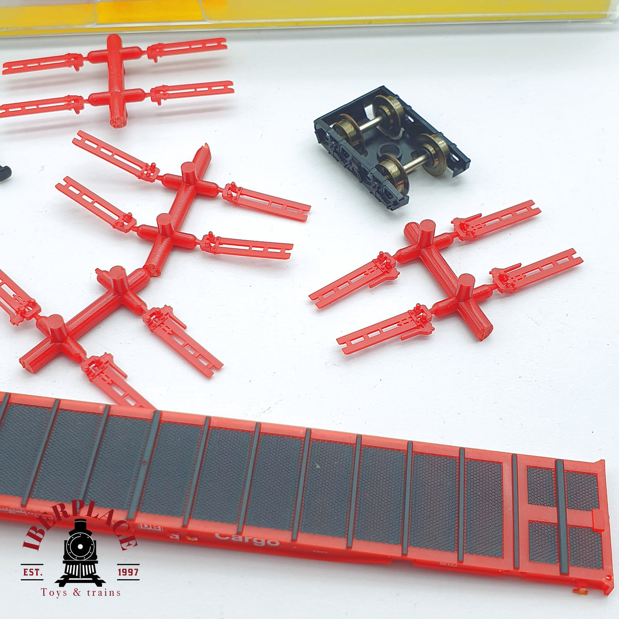 ♻️ 2 mano - Minitrix 13906 plataforma para piezas Cargo DB N escala 1:160 TEN06
