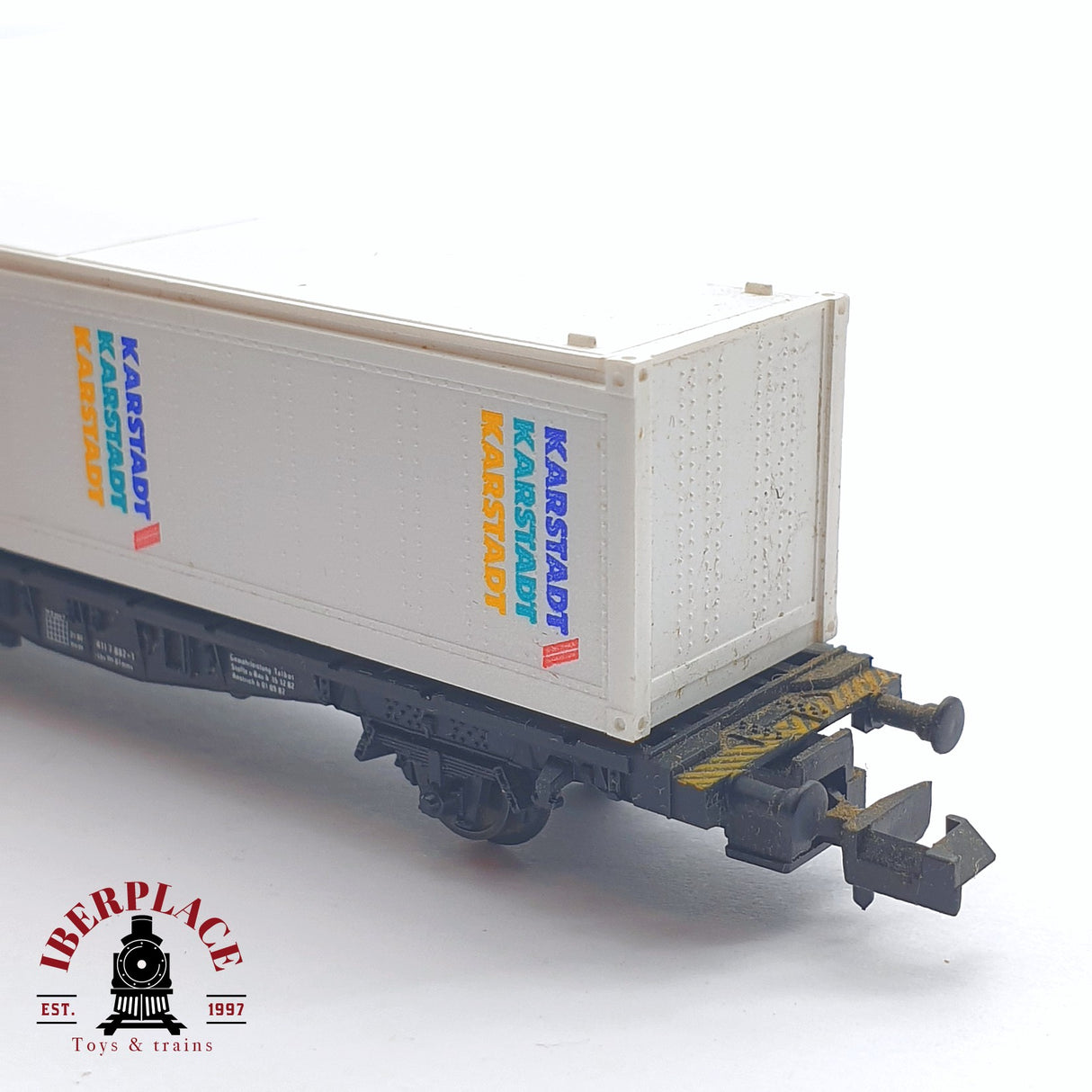 ♻️ 2 mano - Fleischmann 8241K Contenedor Karstadt DB N escala 1:160 TEN06