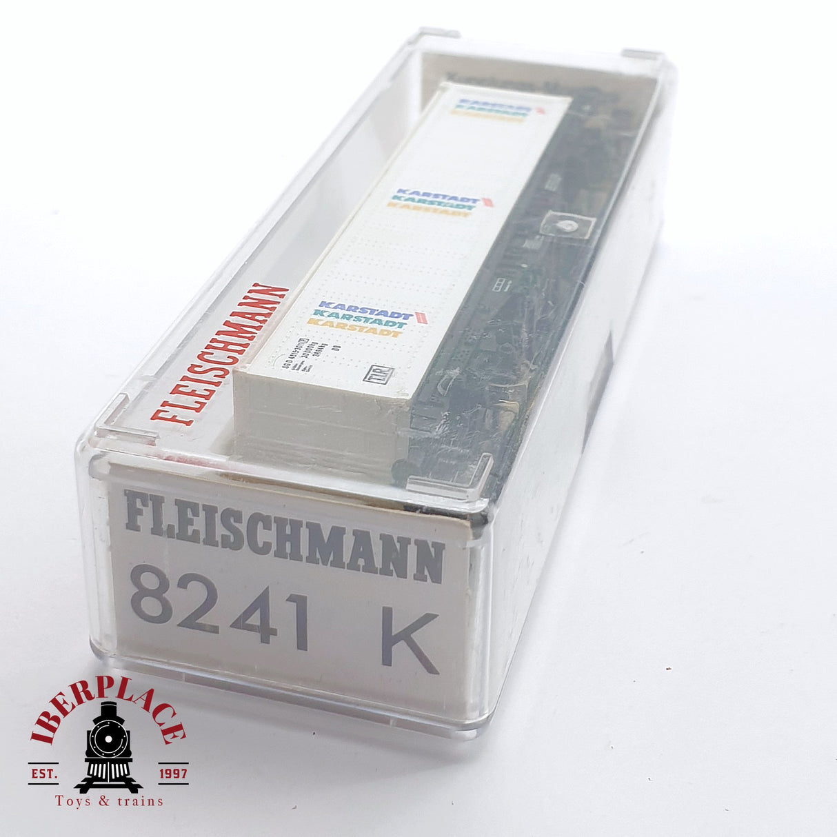 ♻️ 2 mano - Fleischmann 8241K Contenedor Karstadt DB N escala 1:160 TEN06
