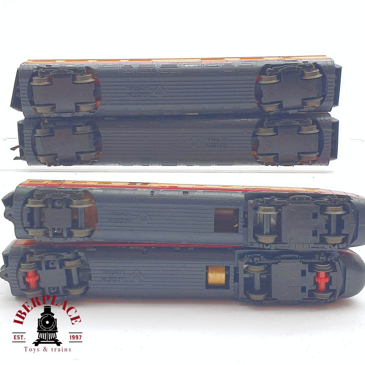 ♻️ 2 mano - Roco set locomotora Trans Europ Express DB VT 11 5011 N escala 1:160 TEN06