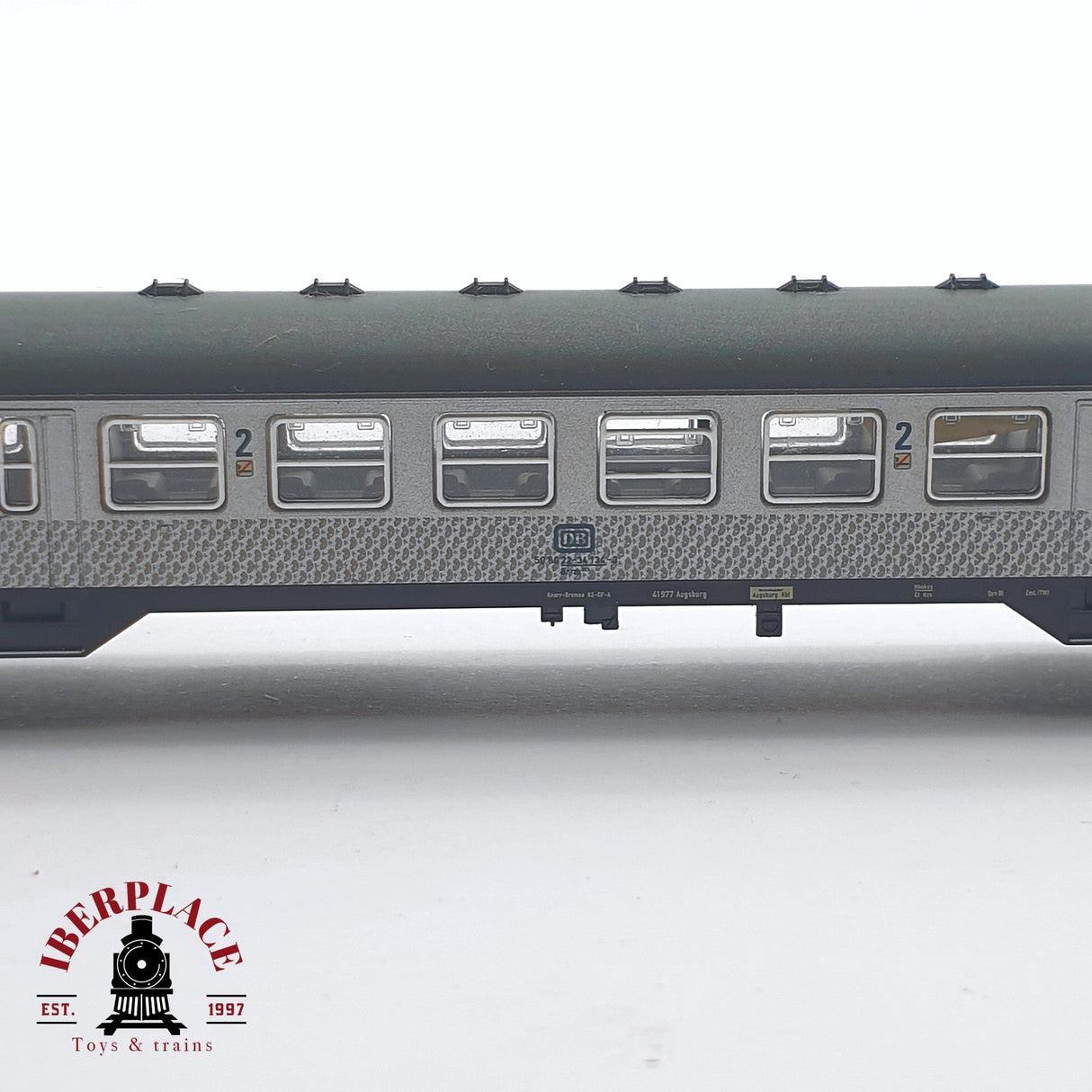 ♻️ 2 mano - Fleischmann vagón pasajeros DB clase 2 N escala 1:160 TEN06