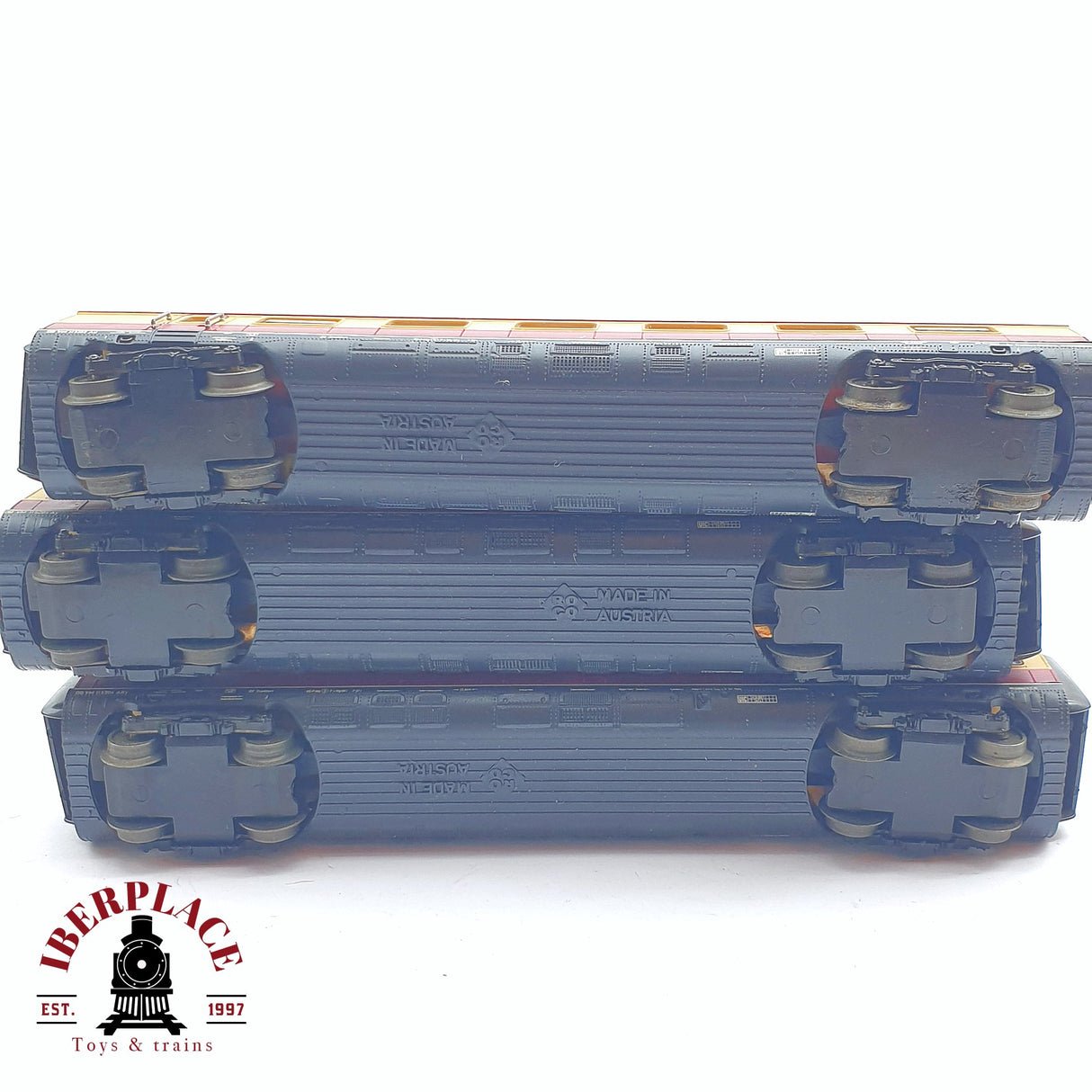 ♻️ 2 mano - Roco set locomotora Trans Europ Express DB VT 11 5011 N escala 1:160 TEN06