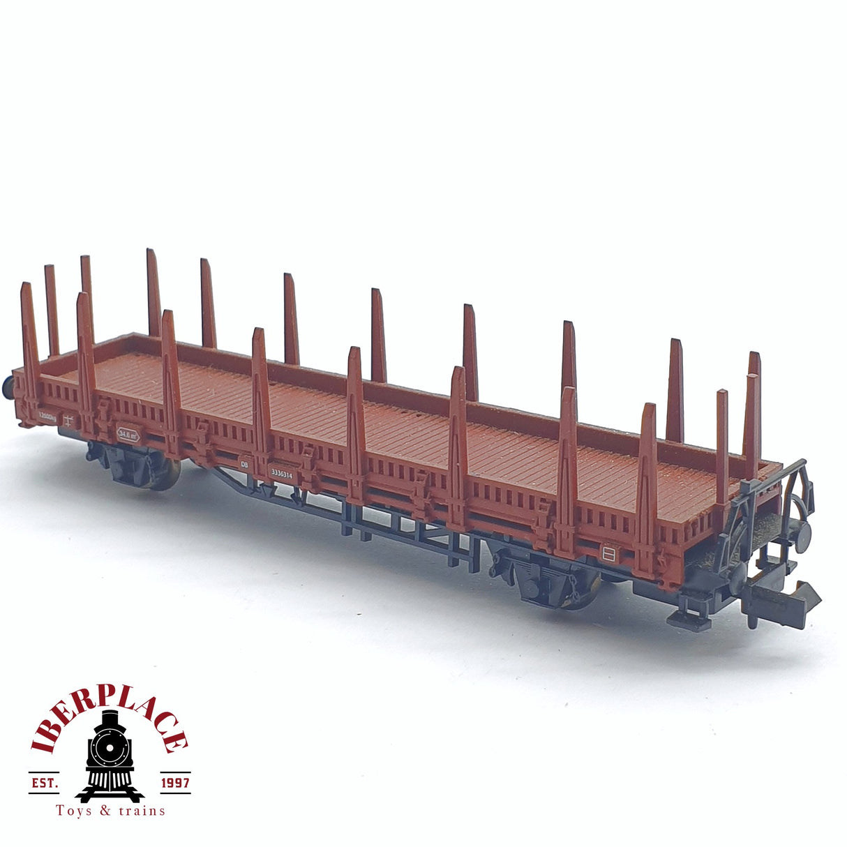 ♻️ 2 mano - Vagón estacas DB 3336314 N escala 1:160 TEN06