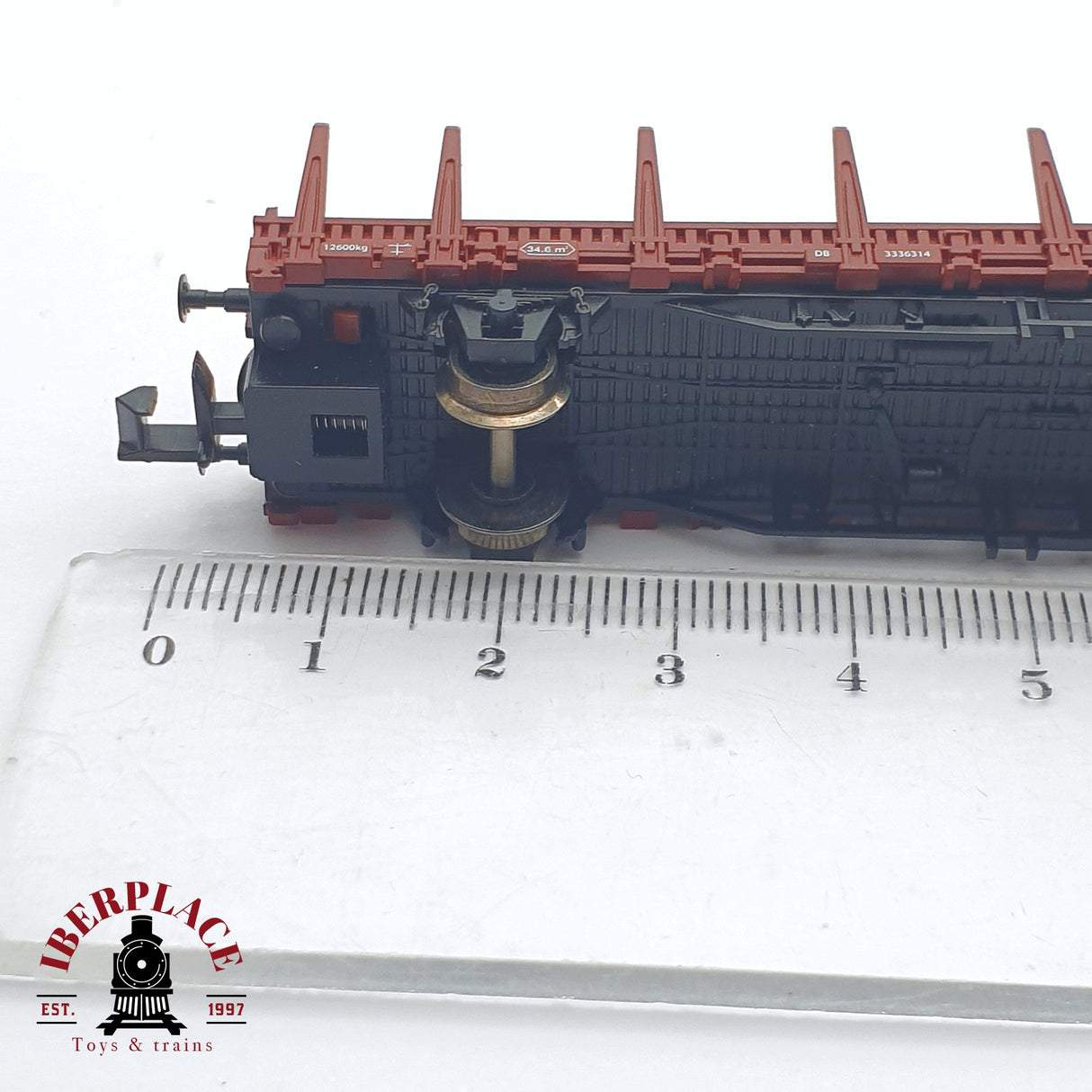 ♻️ 2 mano - Vagón estacas DB 3336314 N escala 1:160 TEN06