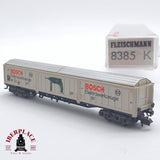 ♻️ 2 mano - Fleischmann 8385K vagón mercancías Bosch DB N escala 1:160 TEN06