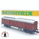 ♻️ 2 mano - Minitrix 13597 vagon mercancias DB N escala 1:160 TEN06