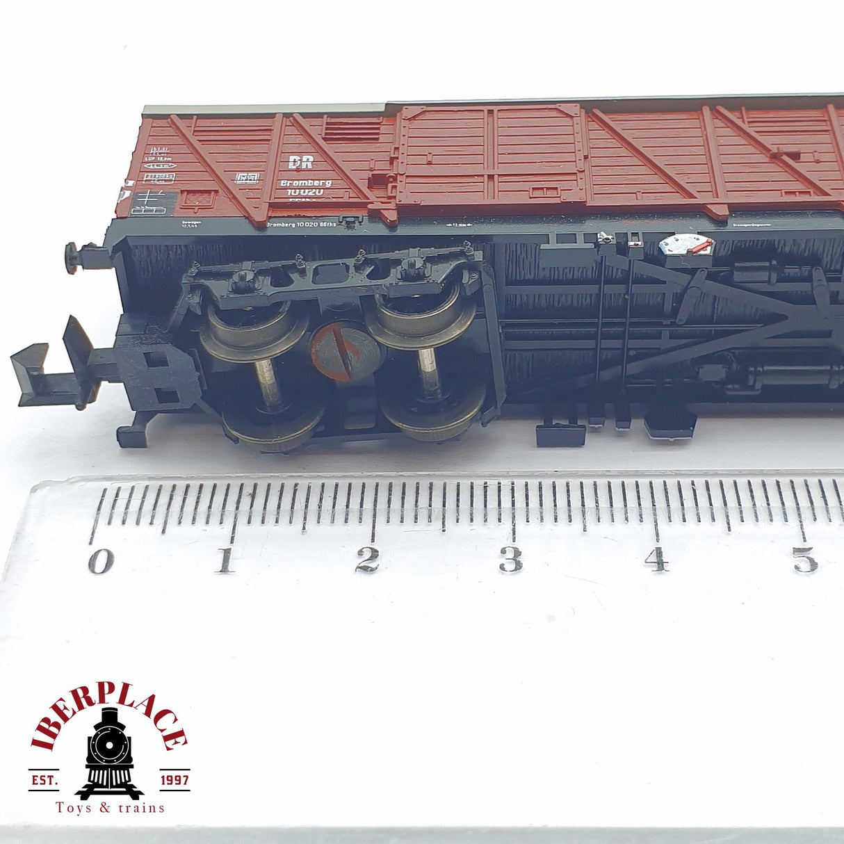 ♻️ 2 mano - Minitrix 13598 vagón mercancias DR N escala 1:160 TEN06