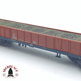 ♻️ 2 mano - Minitrix 51 3505 00 vagón de bordes con carbón DB N escala 1:160 TEN06