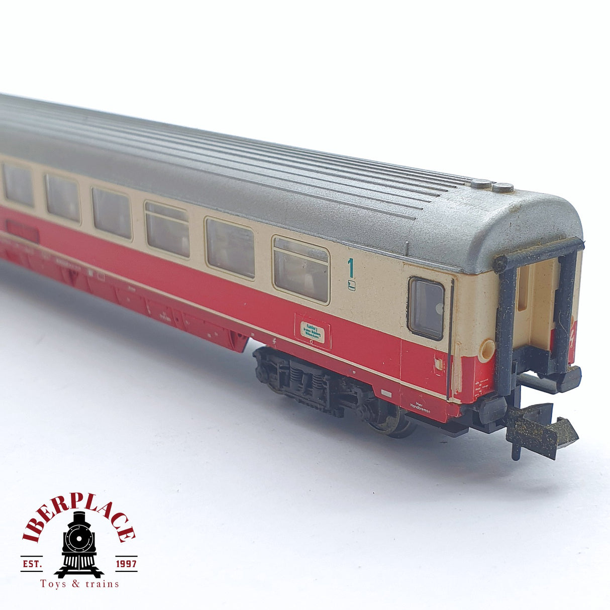 ♻️ 2 mano - Minitrix 13096 vagón pasajeros DB clase 1 N escala 1:160 TEN06