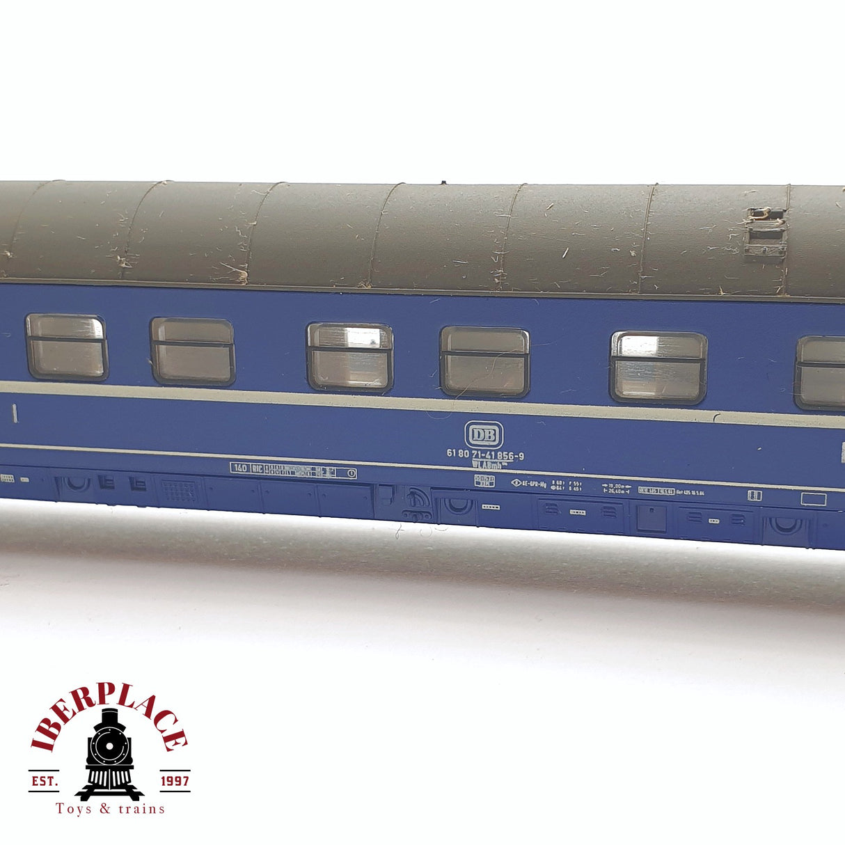 ♻️ 2 mano - Minitrix 13380 vagón pasajeros Trans Europ Nacht N escala 1:160 TEN06