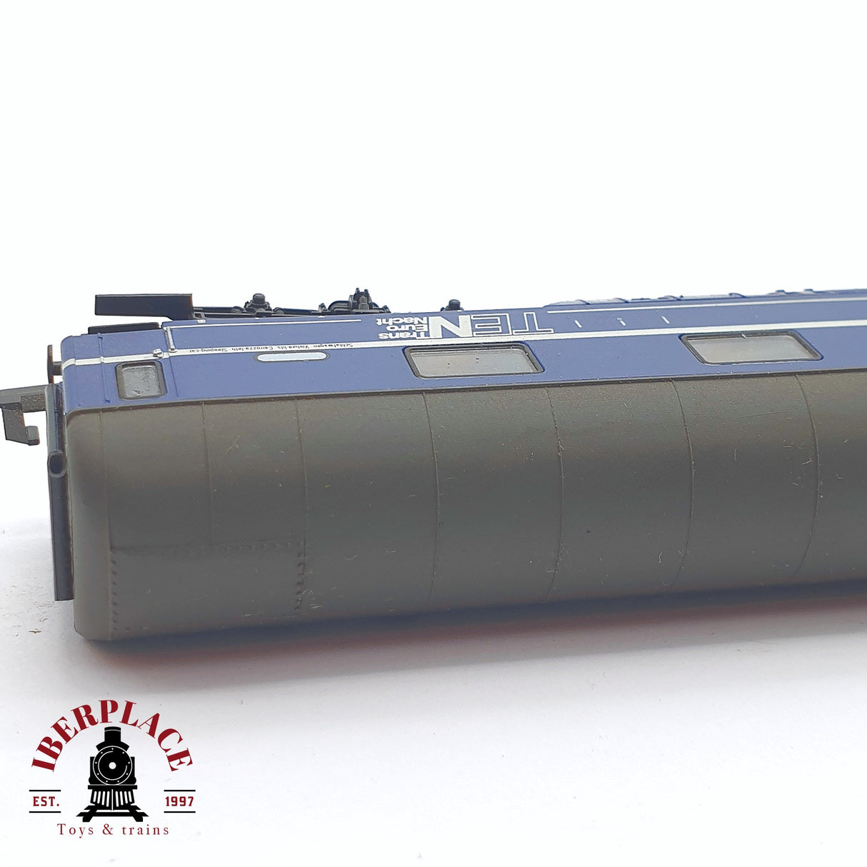 ♻️ 2 mano - Minitrix 13380 vagón pasajeros Trans Europ Nacht N escala 1:160 TEN06