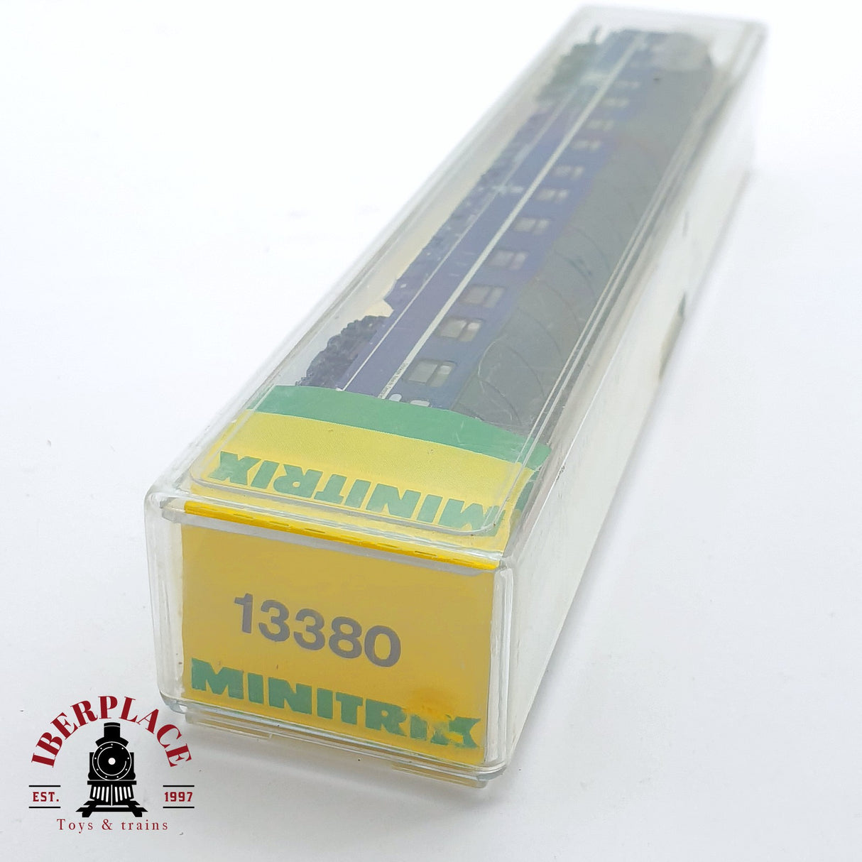 ♻️ 2 mano - Minitrix 13380 vagón pasajeros Trans Europ Nacht N escala 1:160 TEN06