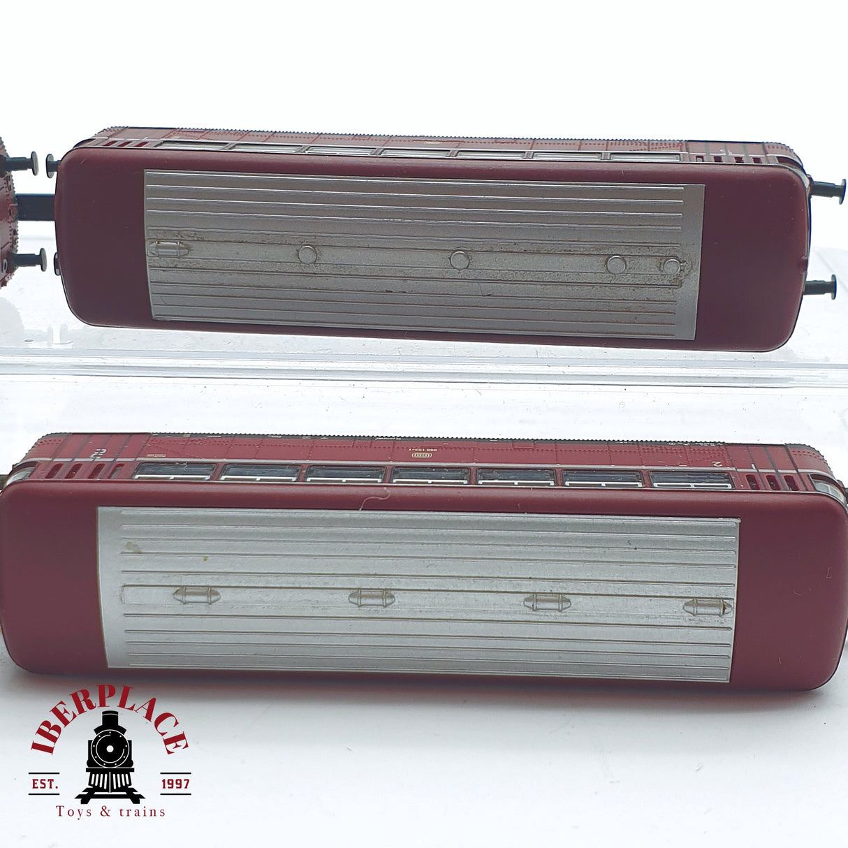 ♻️ 2 mano - Minitrix 4x Ferrobus con remolques DB Bicicleta express N escala 1:160 TEN06