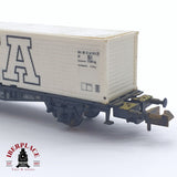 ♻️ 2 mano - Minitrix 70146 vagón contenedor INA DB N escala 1:160 TEN06