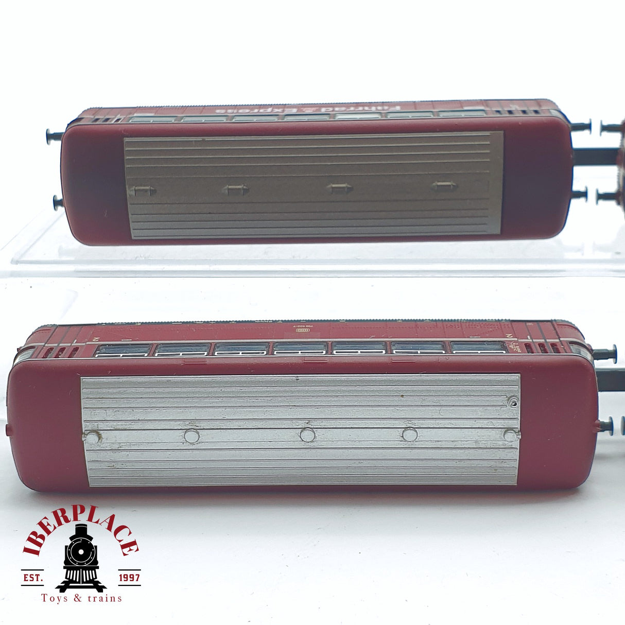 ♻️ 2 mano - Minitrix 4x Ferrobus con remolques DB Bicicleta express N escala 1:160 TEN06