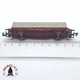 ♻️ 2 mano - Minitrix 70152 vagón contenedor Lufthansa Cargo N escala 1:160 TEN06