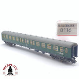 ♻️ 2 mano - Fleischmann 8116 vagón pasajeros DB clase 2 N escala 1:160 TEN06