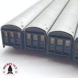 ♻️ 2 mano - Arnold 5x vagones pasajeros DB clase 1-2 N escala 1:160 TEN06