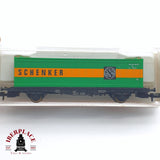 ♻️ 2 mano - Fleischmann 8245 vagon contenedor Schenker DB N escala 1:160 TEN06 1/2