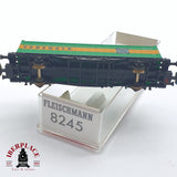♻️ 2 mano - Fleischmann 8245 vagon contenedor Schenker DB N escala 1:160 TEN06 1/2