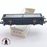 ♻️ 2 mano - Fleischmann 8336 vagón cerrado PTT N escala 1:160 TEN06