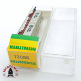 ♻️ 2 mano - Minitrix 13595 vagón contenedores lacke Farben DB N escala 1:160 TEN06